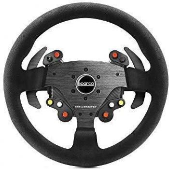 Thrustmaster TM Rally Wheel Addon Sparco R383 Mod - Volante Addon para PS5 / PS4 / Xbox Series X|S / Xbox One / PC - Licencia Oficial Sparco