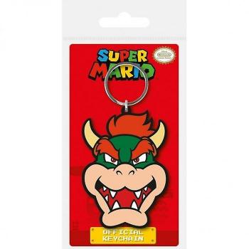 Llavero Super Mario Bowser Multicolor One Size - Llavero de Super Mario Bowser, diseño multicolor, tamaño único