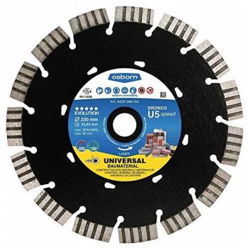 Dronco U5SPEED-125 Disco de diamante Evolution U5 Speed Universal obra Ø 125 mm