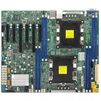 Supermicro X11DPL-i ATX Motherboard with Dual Socket P (LGA 3647), Intel C621 Chipset, DDR4, M.2, VGA, Dual Gigabit Ethernet, 10x SATA Ports