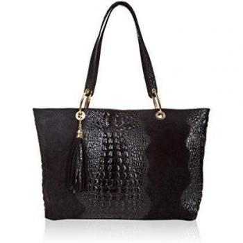 Massimo Castelli Bolso asa al hombro Negro