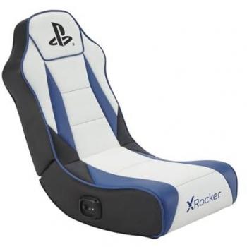 Sillón Gamer Plegable Xrocker Geist 2.0 para Playstation, con Sistema de Audio, Color Blanco