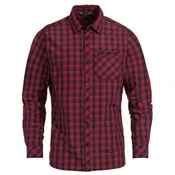 VAUDE Men's Heimer LS Shirt III Camisa, Hombre, Salsa, S