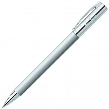 Faber Castell 138152 - Portaminas con cuerpo en acero inoxidable, pulido con acabado mate, mina de 0.7 mm