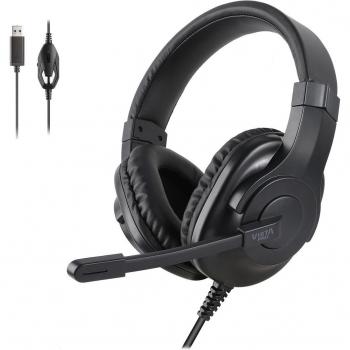 Auriculares de diadema Vieta Pro WorKey Plus para teletrabajo/gaming con micrófono integrado
