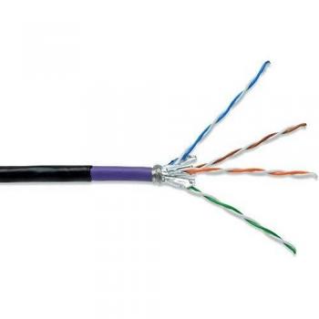 DIGITUS Cable de red exterior Cat 7 S-FTP, simplex, 1000m, Eca, LSZH-1, FRNC-B