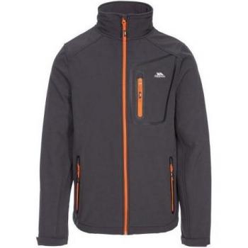 Trespass - Chaqueta Softshell Hotham para Hombre, chaqueta softshell, diseño funcional, resistente al agua, transpirable, con capucha ajustable, múltiples bolsillos