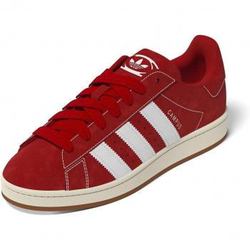 Adidas Originals Campus 00s Sneakers - Red/White Women's Athletic Shoes Size 38 2/3