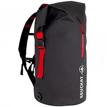 Beuchat Bolsa Estanca HD 70L Negro - Mochila impermeable de alta capacidad, fabricada en material resistente y duradero, con cierre hermético para mantener el contenido seco, ideal para actividades acuáticas y deportes al aire libre