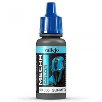 Pintura Acrílica Vallejo Mecha Color Gunmetal 17ml