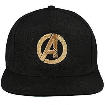 Marvel Avengers Logo Gorra de béisbol, Negro