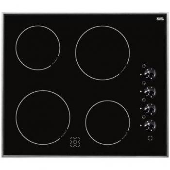 Placa Eléctrica Amica KMC 13282 E, Autárquica, 4 Zonas, 60cm, 5800W, Negro
