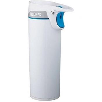 CAMELBAK Trinkflasche 'Forge' Mod.16 Thermo-/Isolierflasche, an der Deckelseite befindet sich ein Knopf zum Öffnen und Schließen der Trinköffnung, wodurch das einhändige Trinken ermöglicht wird. Die optimale Verdichtung des Deckels ver