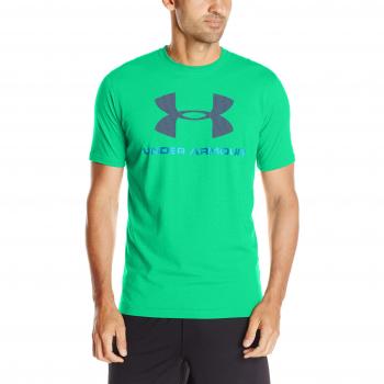 Under Armour Sportstyle Logo - Camiseta para hombre, color Verde