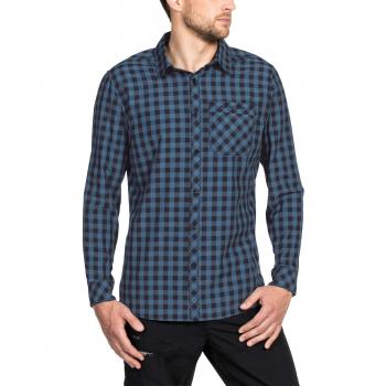 VAUDE Me Heimer LS II Camisa, Hombre, Eclipse, L