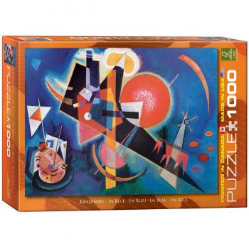 Eurographics 1000-Piece Puzzle - In Blue by Wassily Kandinsky