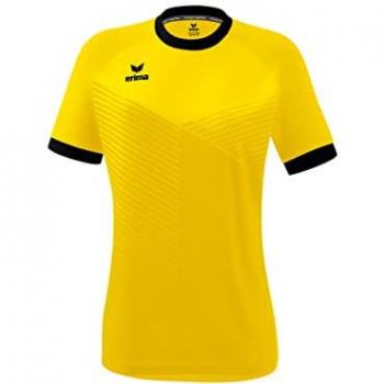 Erima Mantua Women's Short Sleeve Jersey - Yellow Size 44