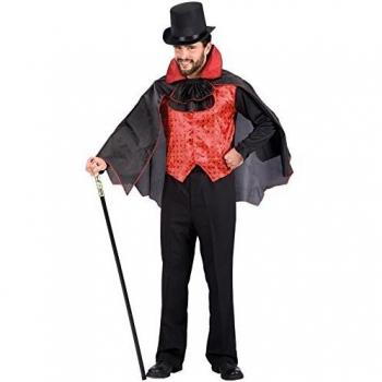 Carnival Toys 82120 - Drácula superior con chaleco y gorra, talla L