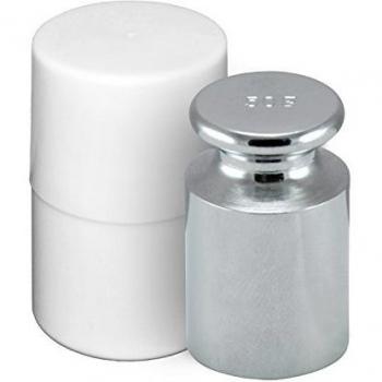 Smart Weigh CW-50G Peso de calibración de acero al carbono de 50 gramos con acabado en cromo