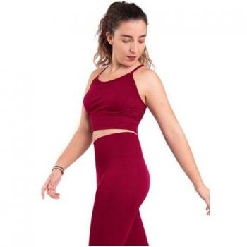 Top Deportivo Anaissa Bali Fibra Emana 3D Marsala S/M 1ud