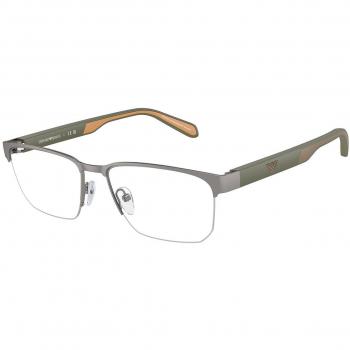 Armazones para Hombre Emporio Armani EA1162 3003 Gunmetal con Lentes Recetadas 54