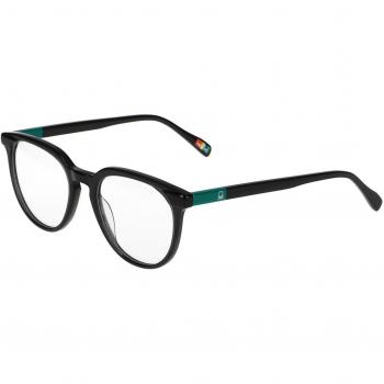 Armazones para Hombre United Colors of Benetton 1100 062 Negros con lentes recetados de 51 mm