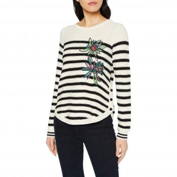 Desigual Pullover Baltimore Jersey, Blanco