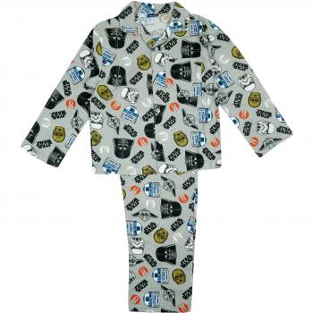Star Wars - Pijama dos piezas - para niño gris 9 años