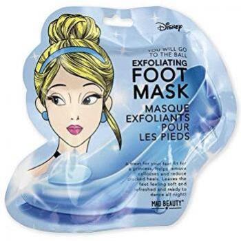 MAD Beauty Mascarilla Exfoliante para Pies Disney, Princesa Cenicienta