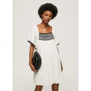 Vestido Aliba blanco Pepe Jeans