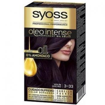 Syoss Oleo Intense Tinte Permanente Sin Amoniaco 3.22 Violín Pack de 5