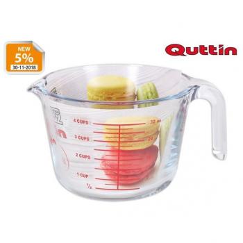 Jarra Medidora de Vidrio 1000cc Quttin
