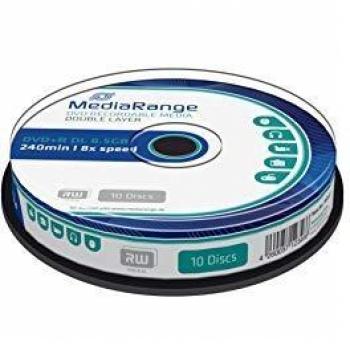 MediaRange DVD+R Double Layer 8.5GB 240min 8x speed Cake 10