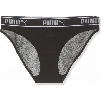Puma Bikini 2p Packed, Conjunto de lencería para Mujer, Negro