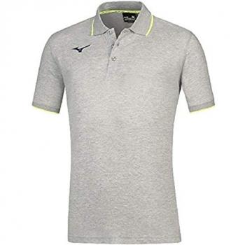 Mizuno Men's Short Sleeve Gray Polo Shirt 3XL