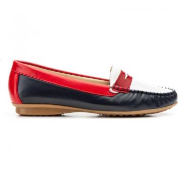 Mocasines de Mujer LA VIDA ROSA MARINO-BLANCO