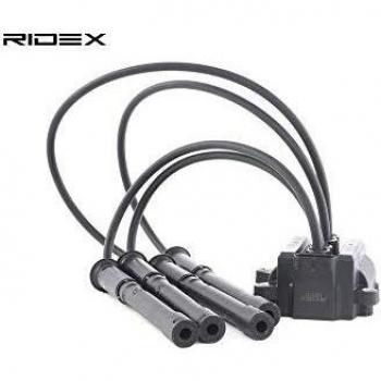 Bobina de encendido RIDEX 689C0043 con cable para RENAULT y NISSAN, compatible con CLIO II, TWINGO I y KANGOO
