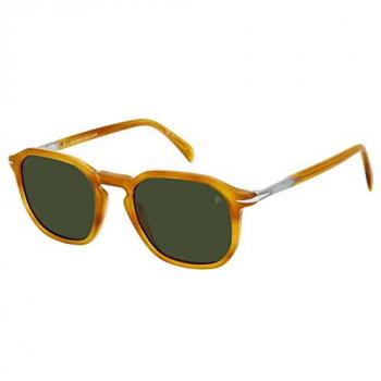 David Beckham DB 1115/S Men's Sunglasses - Full-Rim Acetate Frame, Brown, Size: 52 MM