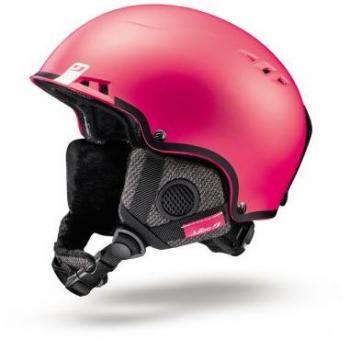 Julbo Casco Leto Rosa, Casco de Esquí Alpino, ligero y resistente, con ventilación optimizada, ajuste personalizado, forro interior acolchado y sistema de protección contra impactos