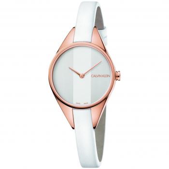 Calvin Klein Rebel White Watch K8P236L6