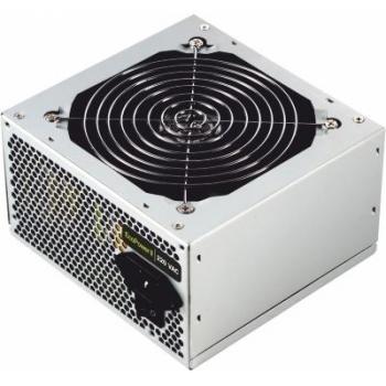 TooQ TQEP-500SSE-O - Fuente de Alimentacion Ecopower II de 500W, Ventilador silencioso de 120mm con control automatico de velocidad,