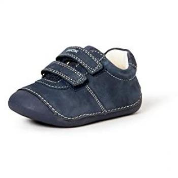 Geox Baby Crawling Shoes Model B Tutim in Navy Blue