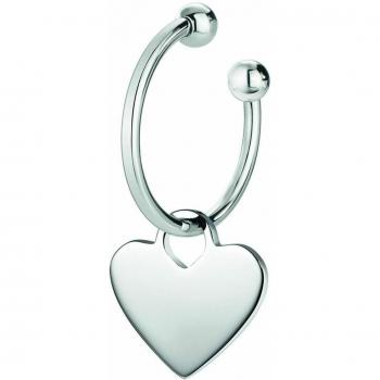 Llavero Morellato LOVE Plata - Llavero de acero inoxidable con acabado en plata, diseño elegante y moderno, incluye el logo de la marca Morellato, ideal para regalar o como accesorio personal
