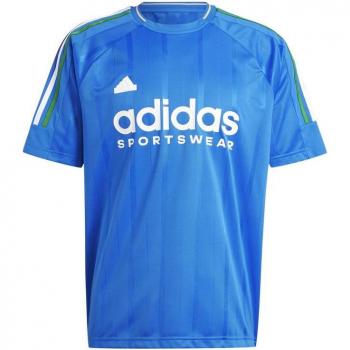 Camiseta de hombre adidas Tiro Nations Pack azul/blanco