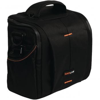 CamLink CL-CB21 Cubierta de Hombro Negro, Naranja Estuche para cámara fotográfica - Funda