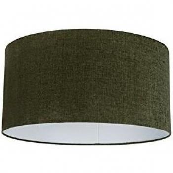 QAZQA Moderno Algodón y poliéster Pantalla verde oscuro 50/50/25, Redonda/Cilíndrica Pantalla lámpara colgante,Pantalla lámpara de pie