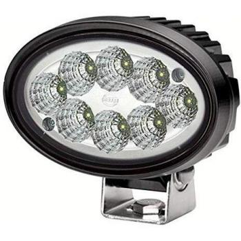 Faro de trabajo LED HELLA Oval 100 Gen. II - 12V/24V - 4400lm - Montaje giratorio - Conector Deutsch