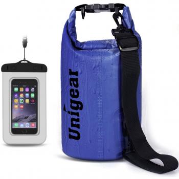 Unigear Bolsa Estanca 2L~40L Seca Impermeable + Funda De Movíl Camping Playa