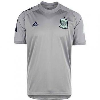 adidas Selección Española Temporada 2020/21 Camiseta Entrenamiento, Unisex, mgh Solid Grey, M