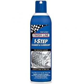 Finish Line 1-Step Cleaner and Lubricant - Multi-Language Aerosol, 17-Ounce (502 ml)